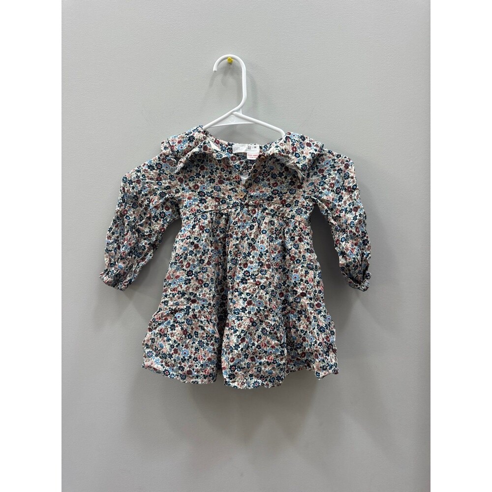 Zara Floral Print Dress 2/3 Years